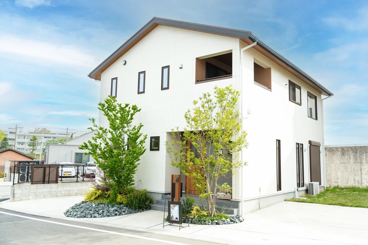 戸建住宅「つむぎの家」モデルハウス外観