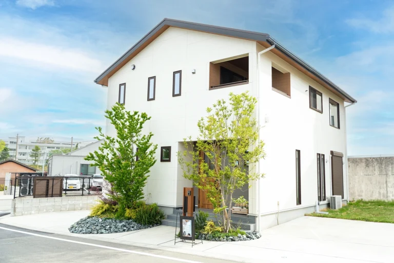 戸建住宅「つむぎの家」モデルハウス外観